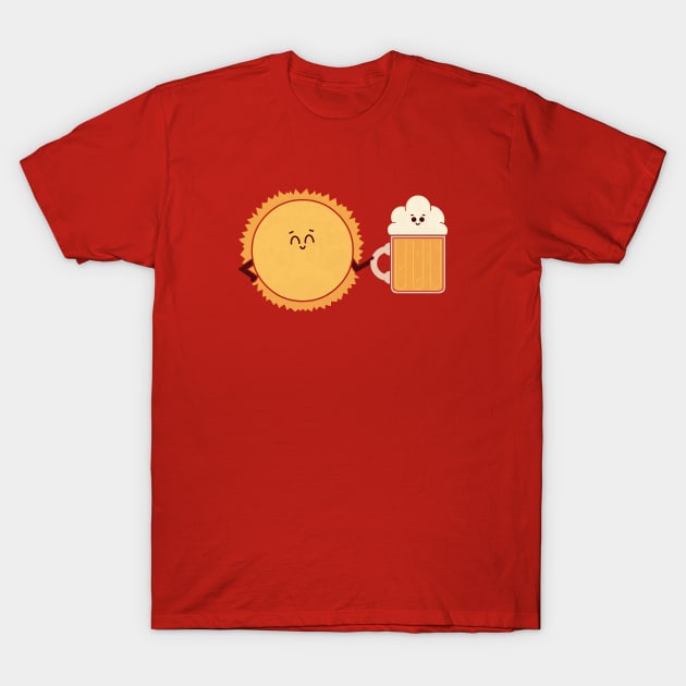 Beer Cloud T-Shirt by HandsOffMyDinosaur